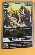 RaijiLudomon ST13-13 R Digimon TCG Starter Deck 13 RagnaLoardmon Near Mint