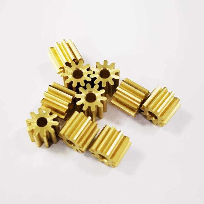 7/8/9/10/11/12/14/15/16 Teeth Metal Copper Gear Transmission Spindle Motor Gear