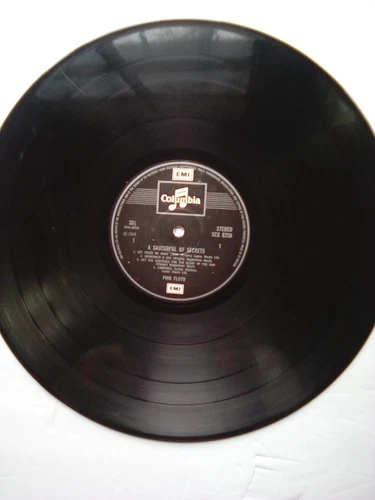 PINK FLOYD A SAUCERFUL OF SECRETS LP ONLY No Sleeve