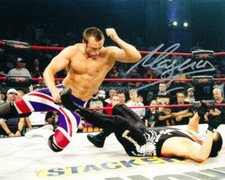 MAGNUS aka NICK ALDIS - TNA Wrestler GENUINE SIGNED AUTOGRAPH