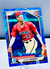 2024 Bowman Chrome Sapphire Adriel Radney Image Variation 