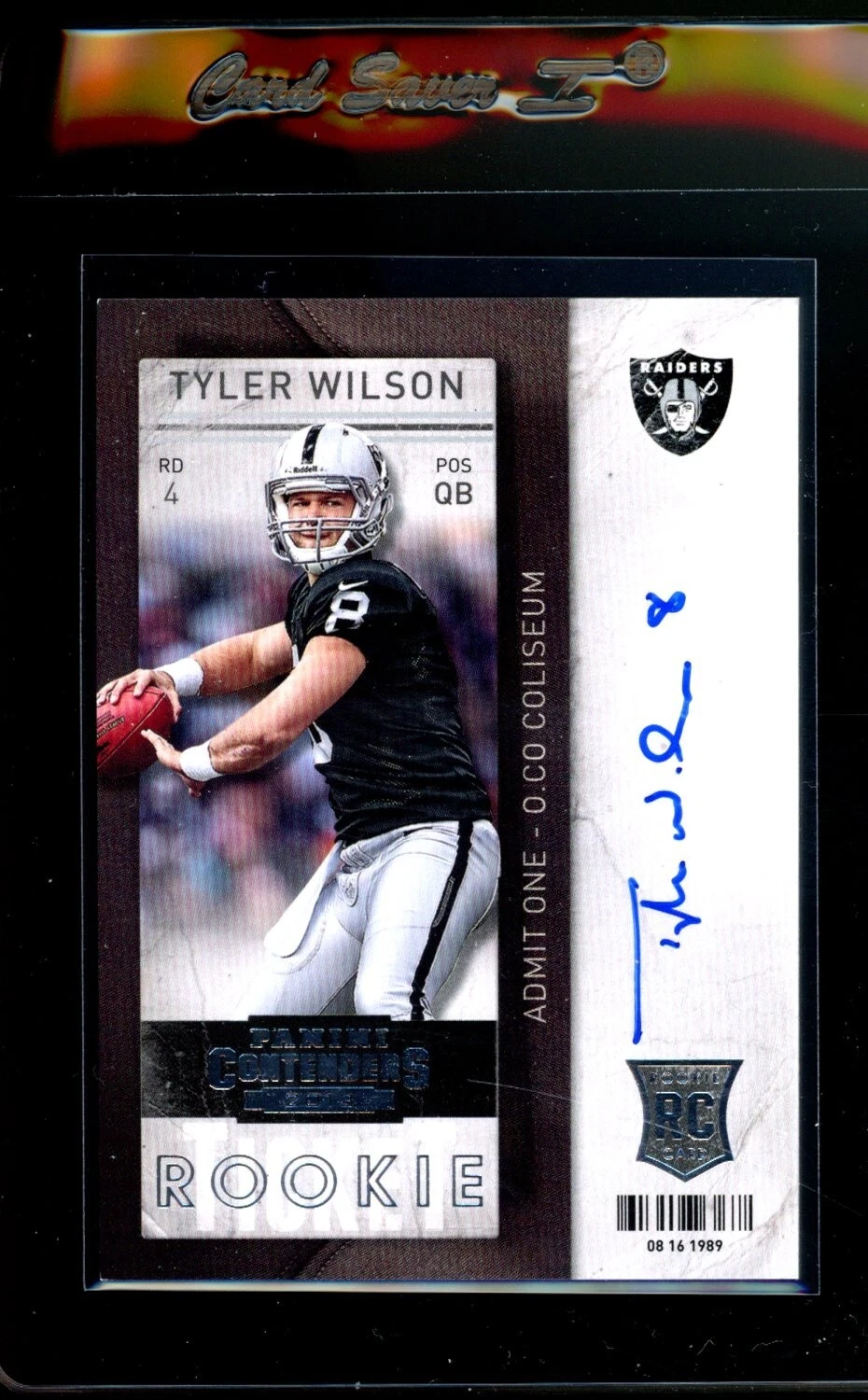 Tyler Wilson trading card