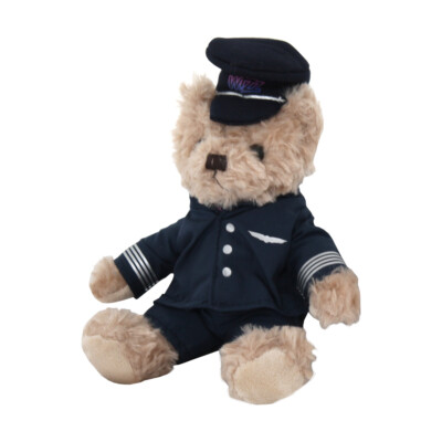 Wizz Airline Teddybär Teddy Bear Plüschtier Kuscheltier 13,5 cm