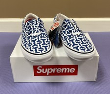 Supreme 21SS Vans Monogram S Logo Skate Era R...