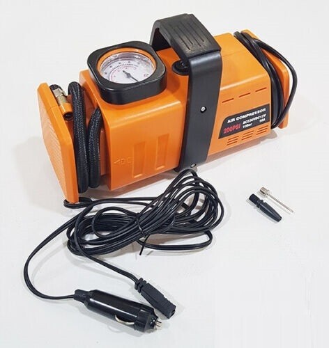 Pompe à Vélo Haute Pression 140 Psi – Manuel, Portable, Pour Vélo/moto/scooter, Polyvalente, Métal/PA