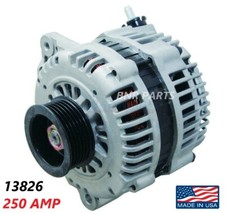 250 Amp 13826 Alternator fits Nissan Maxima Murano High Output HD Performance