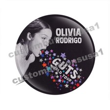 OLIVIA RODRIGO GUTS WORLD TOUR BUTTON - PINBACK - CONCERT MERCH
