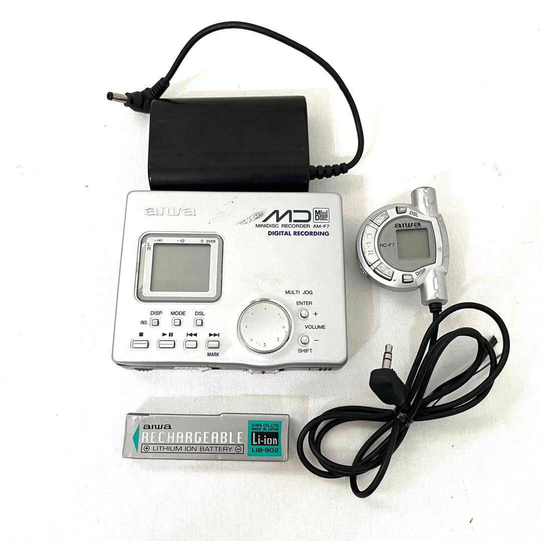 AIWA MD Recorder AM-F7 アイワ MD レコーダー AIWA minidisc MD