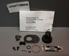 Craftsman 25482 Ratchet Repair Kit (2887) IS25482 1/2" Drive Premium Grade