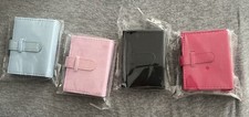 Lot Of 4 Mini Brag Books. Never Used. Holds 40 Photos