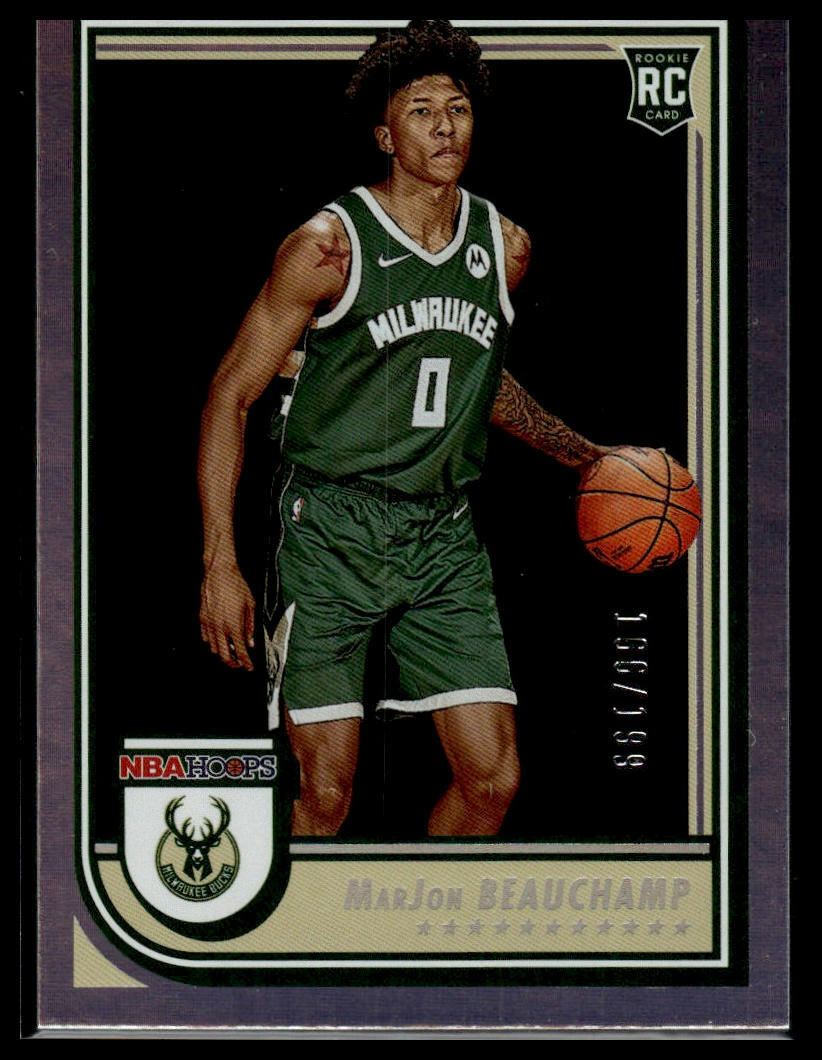 2022-23 Hoops #254 MarJon Beauchamp Premium Box Set #/199