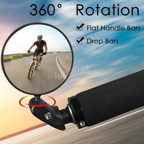 retrovisor de bicicleta 360° montaje manillar giratorio para bicicleta de montaña bicicleta de carretera ciclismo |