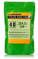 DABPRESS  2x4.5" 120 Micron Nylon Filter Press Bags (40 pack)