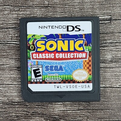 Sonic Classic Collection (Nintendo DS, 2010) Cartridge Only