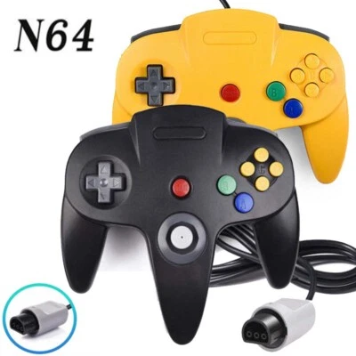 INNEXT Retro 64-Bit USB Port/N64 Controller Gamepad Für Nintendo Win PC MAC/N64 Konsole