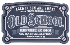 MSM OLD SCHOOL MILSPEC MONKEY URBAN TACTICAL PVC RUBBER HOOK MORALE PATCH