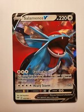 Pokemon: Salamence V | 143/189 | NM / M |Pokemon Card Darkness Ablaze ULTRA RARE