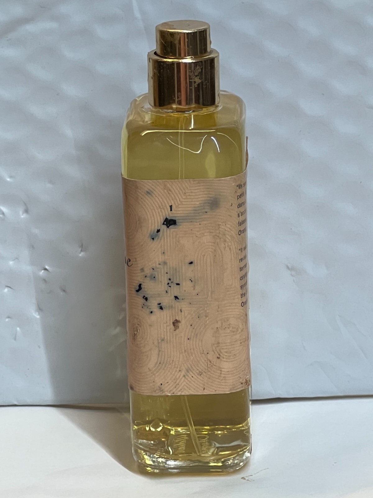 ATELIER ORANGE SANGUINE COLOGNE ABSOLUE - 3.3 OZ/100 ML-VERY ROUGH BOTTLE - RARE