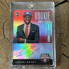 Jerami Grant Rookie Card Mirror /25! Totally Certified 2014. rookie card picture