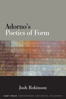 Josh Robinson | Adorno's Poetics Of Form | Taschenbuch | Englisch (2019)