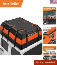 30 Cubic Car Rooftop Cargo Carrier Roof Bag Waterproof for All Top of Vehicle...