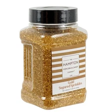 Gold Sanding Sugar Gold Sprinkles 11.28 oz, Gold Sugar Sprinkles, Gold...