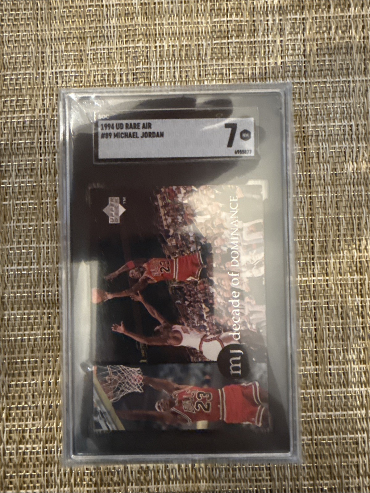 1994 Upper Deck Michael Jordan Rare Air Decade of Dominance Michael Jordan #89