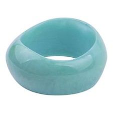 Wide Chunky Colorful Acrylic Geometric Irregular Resin Cuff Bracelet Tortoi - 05