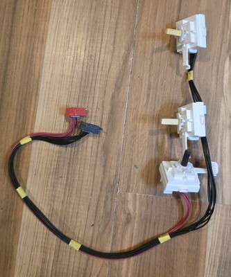 OEM Whirlpool Washer Machine Part Selector Switches/CYCL+Harness Nobs NOT Incl.