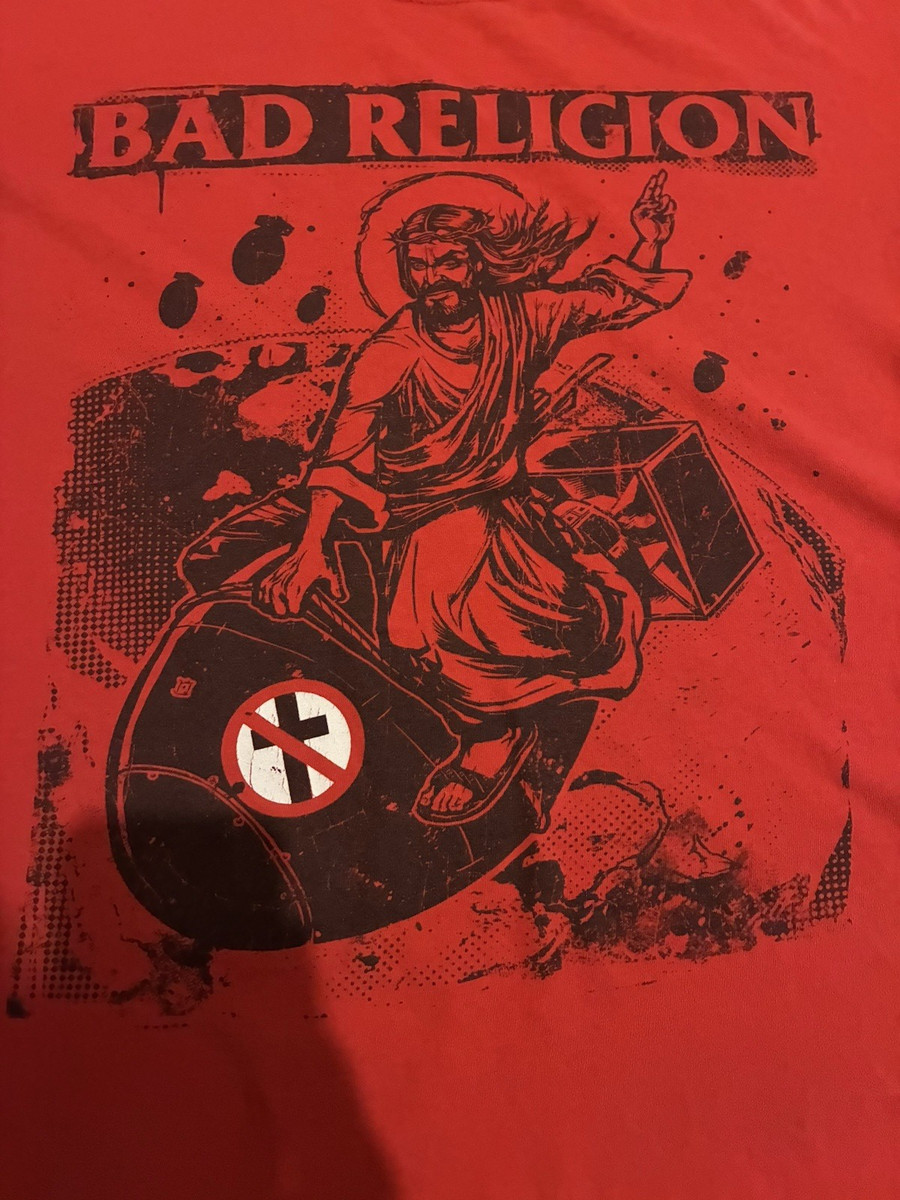 Bad Religion t-shirt vintage Pennywise Propagandhi Bouncing Souls MxPx NOFX punk View 4