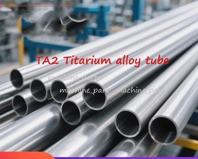 1PC 35/36/38/40/42/48/50/55/60mm X500mm TA2 Titanium Round Tube 1/2/3/4mm(T)