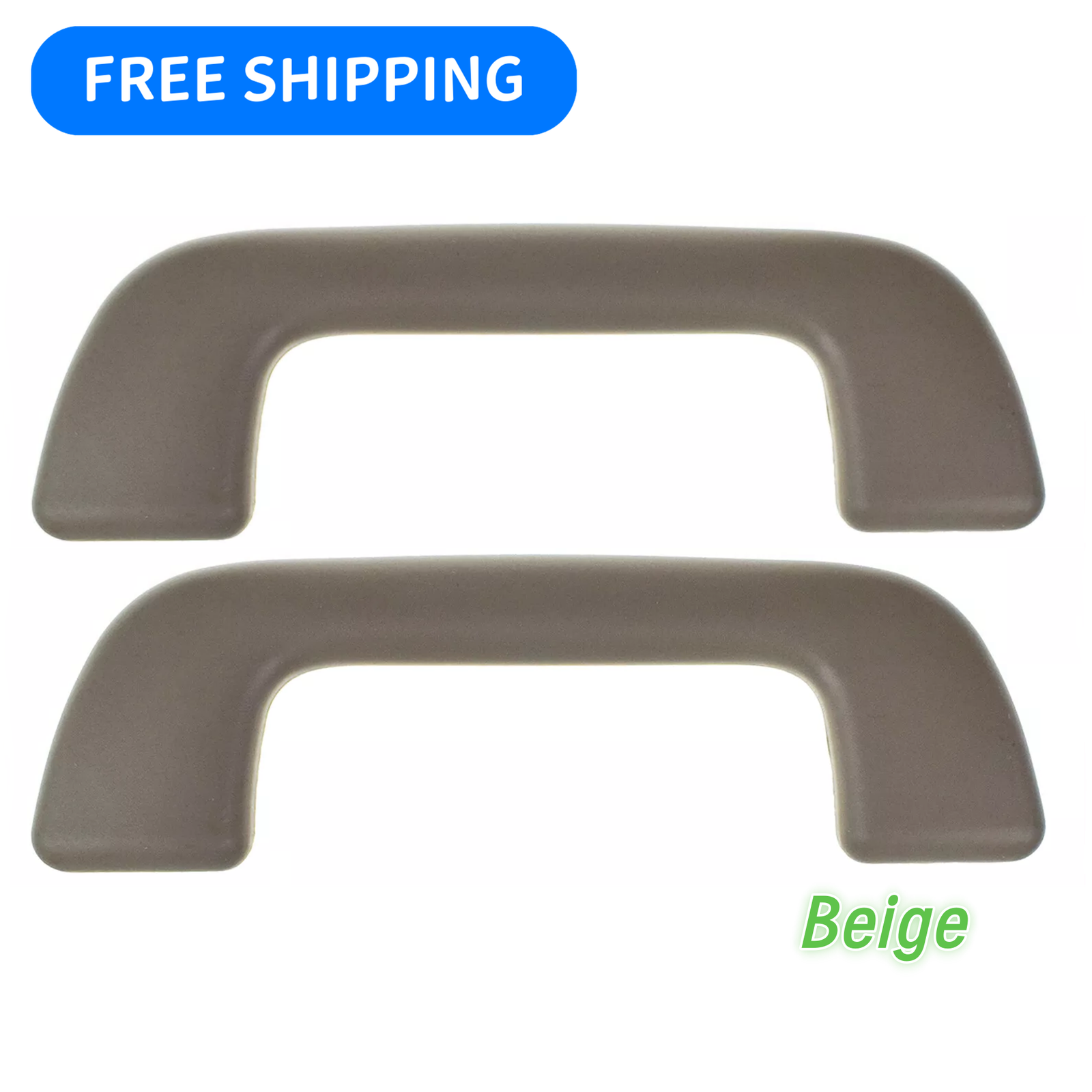 2Pcs Front Inner Roof Pull Grab Handle Beige Fit For Toyota Yaris Corolla Rav4