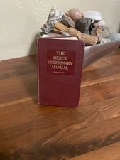 The Merck Veterinary Manual: Second Edition 1961 (Dark Red)