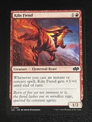 MTG Foundations Jumpstart Kiln Fiend 0139 NM
