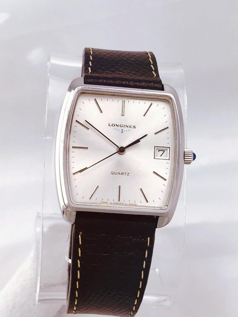 AUTHENTIC WATCH 1970s QUARZT RUNS SWISS- 940.111 7JEWELS V8 LONGINES MEN'S WRIST - vintagewatches.pk