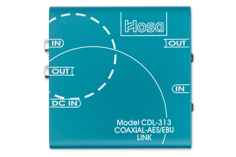 Hosa CDL-313 S/PDIF Coax to AES/EBU Digital Audio Interface - Image 4 of 4