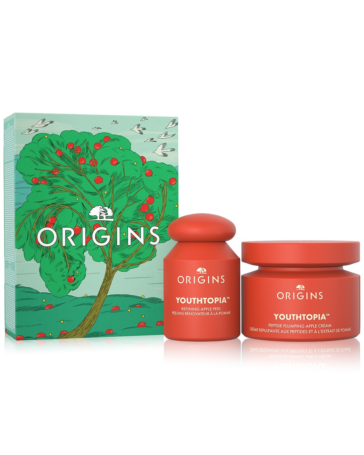 Origins-2-Pc. YOUTHTOPIA Plumping & Smoothing Apple Skin Care Set|19912