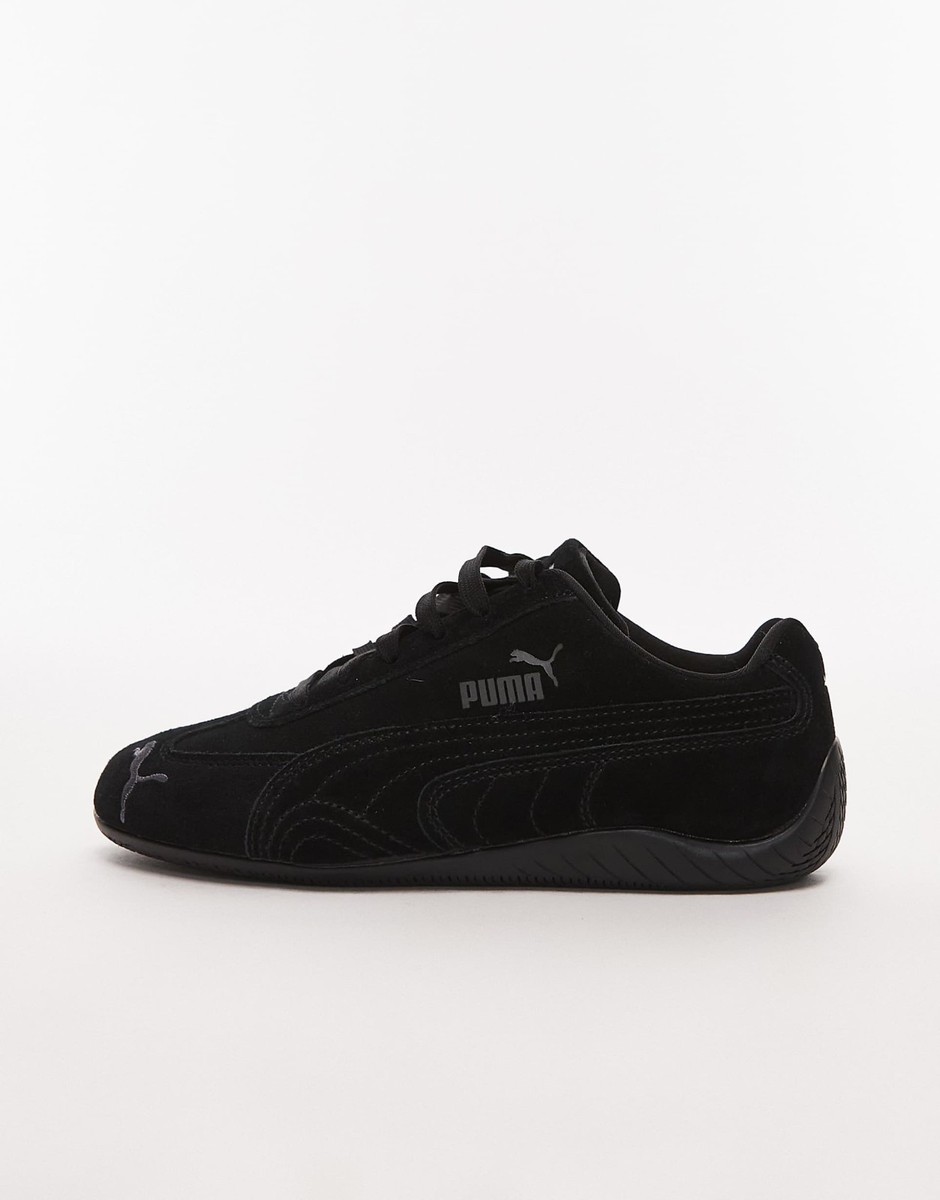 Puma Speedcat Suede Sneakers Unisex Trainers Shoes in Triple Black