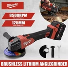 Milwaukee M18 125mm Wireless Angle Grinder