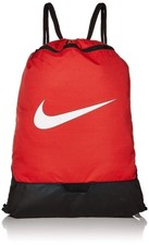 Nike Brasilia Training Gymsack, Drawstring Backpack with Zipper Pocket