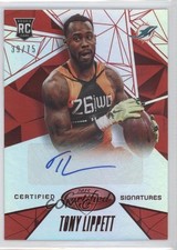 2015 Certified Signatures Mirror Red 39/75 Tony Lippett #CS-TL Auto 0f8