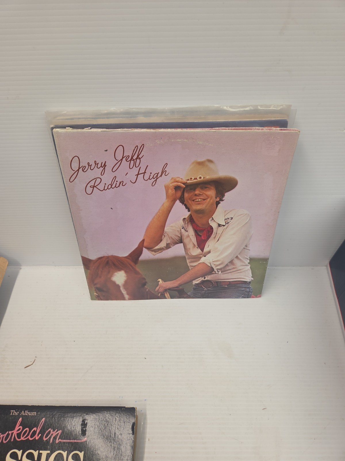 Jerry Jeff Walker Ridin' High 1975 Country Vinyl LP Record
