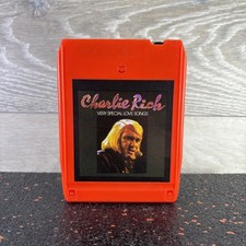 Charlie Rich Very Special Love Songs 1974 Epic Records 8 Track Tape Why Oh Why