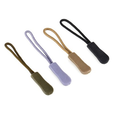 Neue 10X Zipper Pullsider Schnur Seil Puller Enden Lock Schnalle Für Tasche Ec