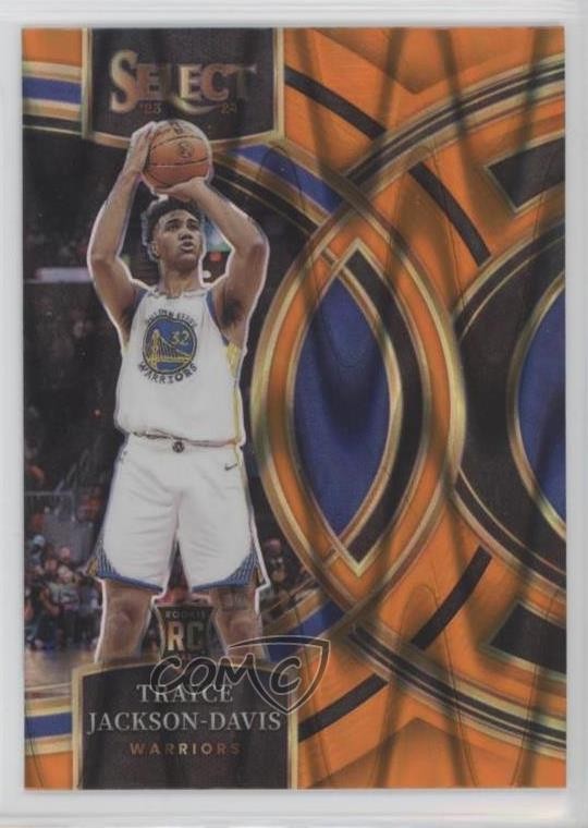 2023 Select Premier Level Orange Tectonic Prizm Trayce Jackson-Davis Rookie RC