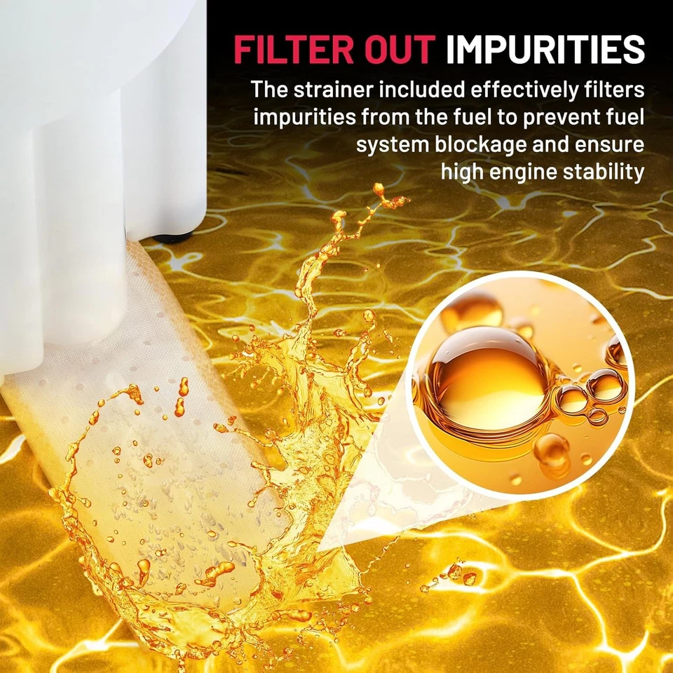 Electric Fuel Pump Gas for Chevy Olds Pontiac Grand Am Chevrolet Cavalier Alero Foto 4 de 4