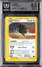 2003 POKEMON SKYRIDGE REVERSE FOIL #148 GOLEM HOLO R BGS 8.5