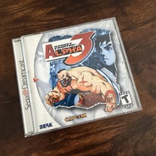 Street Fighter Alpha 3 Sega Dreamcast Capcom Complete