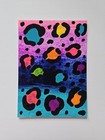 ACEO Original, Acrylic Scrape Painting, Jackie T Creates 90's Vibes #2, Rainbow — photo 1