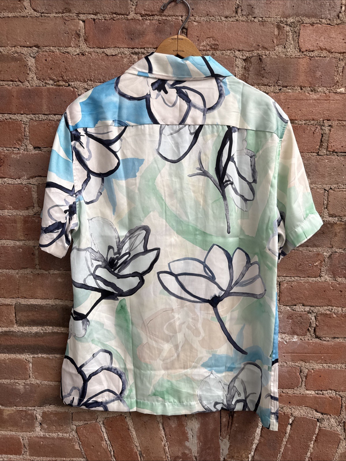 Reiss Men's Camp Shirt, Size Large image 4